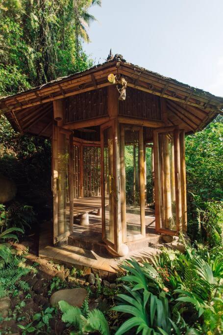 Temple House 3Bds Eco Bamboo House Pool River View Bringkit Exteriér fotografie