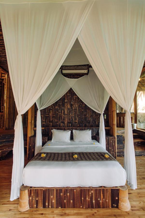 Temple House 3Bds Eco Bamboo House Pool River View Bringkit Exteriér fotografie