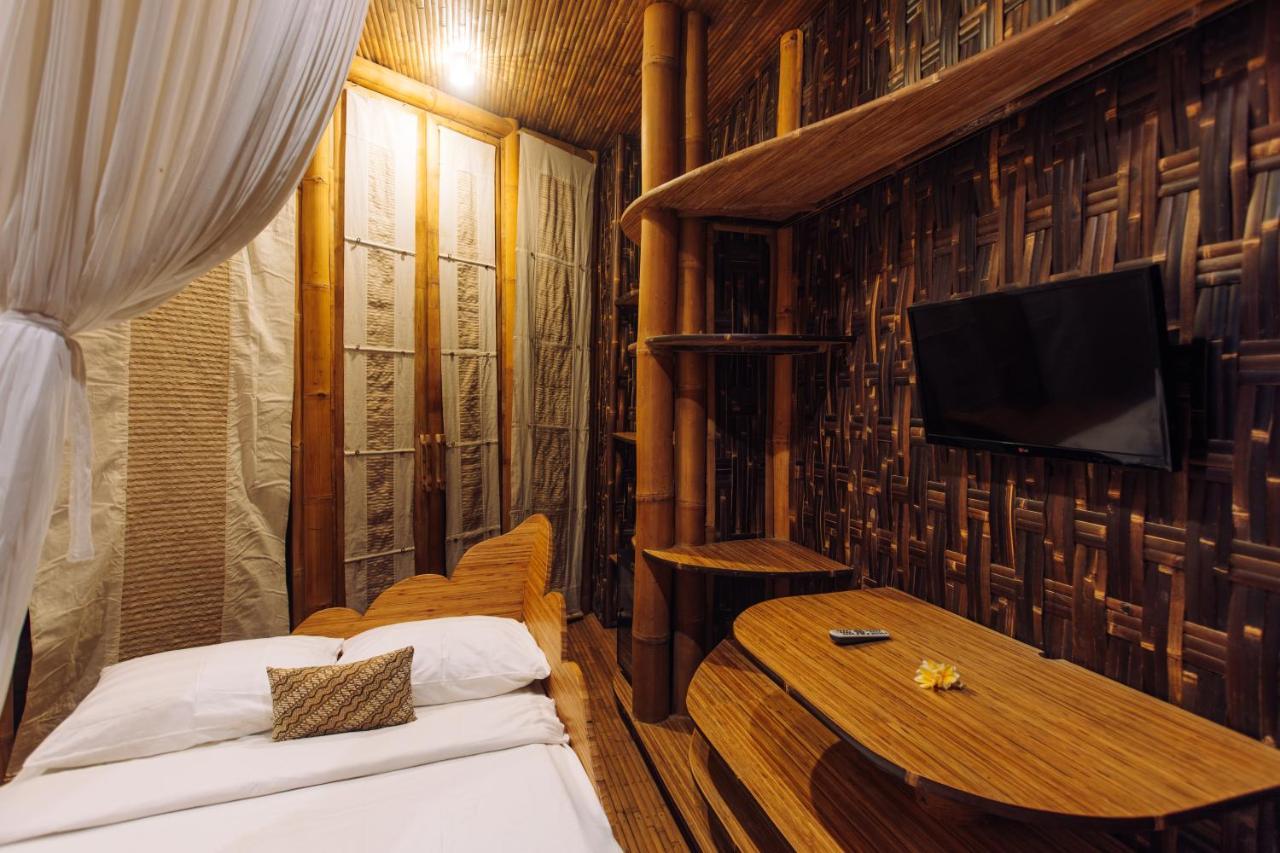 Temple House 3Bds Eco Bamboo House Pool River View Bringkit Exteriér fotografie